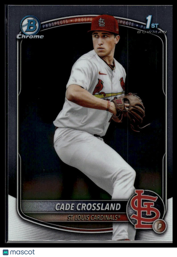 2025 Bowman Draft Cade Crossland #BDC-183 Chrome Refractor