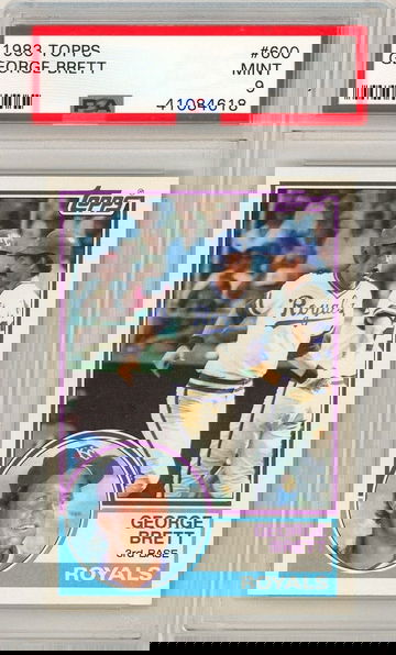 1983 Topps George Brett #600 PSA 9 P1357