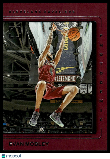 2021-22 Panini Photogenic Evan Mobley #3 Rookies in Motion