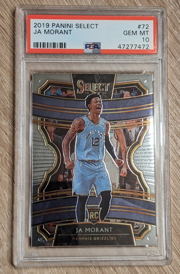 Ja Morant 2019 Select #72 PSA 10