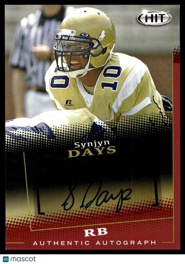 2015 SAGE HIT Synjyn Days #A30 Autographs Red AU