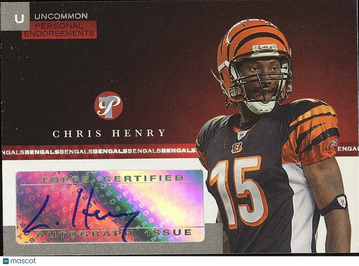 2005 Chris Henry Topps