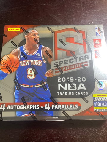 2019-20 Panini Spectra Hobby Box 