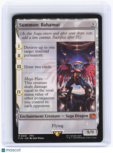 FINAL FANTASY Summon: Bahamut Non-Foil Mythic #1
