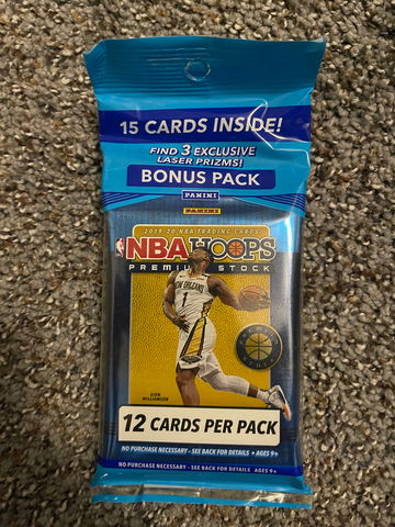 19/20 Hoops Premium Stock stock cello