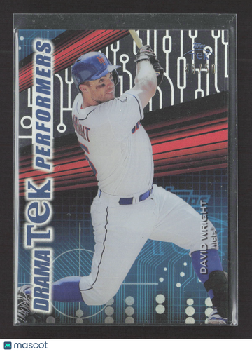 2008 Topps Tek Drama Tek Performers David Wright #DTP-DW /