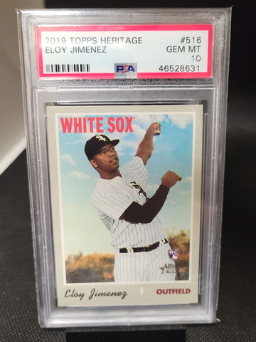 2019 Topps Heritage Eloy Jimenez PSA 10