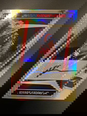 🔥2022 Panini Rookies & Stars SILVER AUTO /299 #123 Pierre Strong Jr. CLEAN