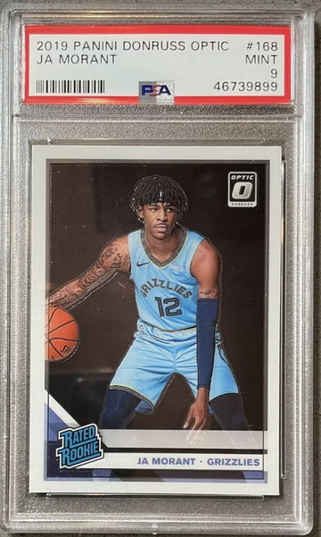 2019-20 Optic JA Morant Base PSA 9