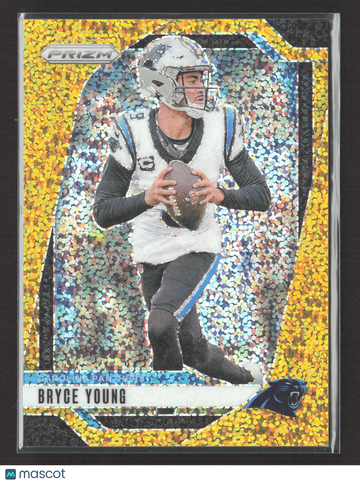 2024 Panini Prizm Football Bryce Young #37 Gold Shimmer /24