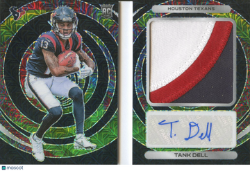 2023 Panini Spectra Prizm Rookie Optics Tank Dell #RO-NTD /15 Patch RC Memorabilia