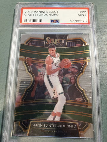 GIANNIS ANTETOKOUNMP 2019 SELECT PSA 9