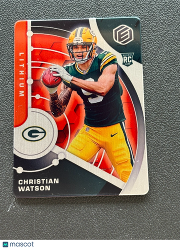 2022 Panini Elements Christian Watson Rookie