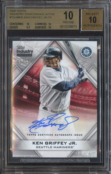 Ken Griffey Jr BGS 10 Pop 1