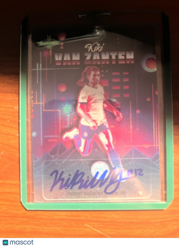 2023 Parkside NWSL Kiki Van Zanten #89 Retro Signature Series Rookie
