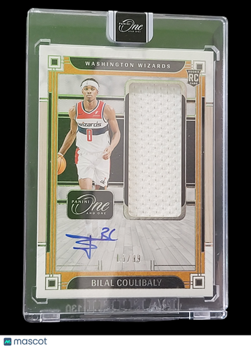 2024 Panini One and One Bilal Coulibaly #RJJ-BCB /99 Jumbo Patch RC