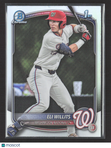 2025 Topps Bowman Chrome Eli Willits #BDC-1 Refractor