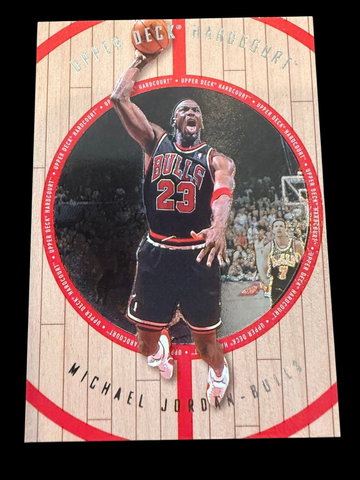 1998 Upper Deck | Michael Jordan | Hardcourt #23 | GOAT | HOF