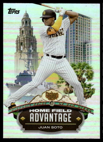 2023 Topps HA-2 Juan Soto Home Field Advantage San Diego Padres