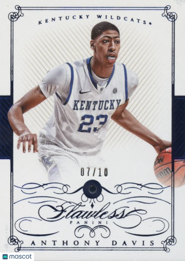 2015 Anthony Davis Sapphire 10 Panini Authentic