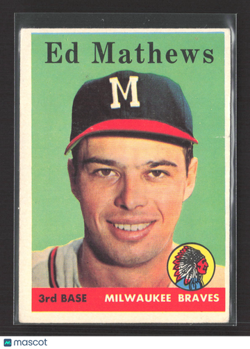 1958 Topps Ed Mathews #440