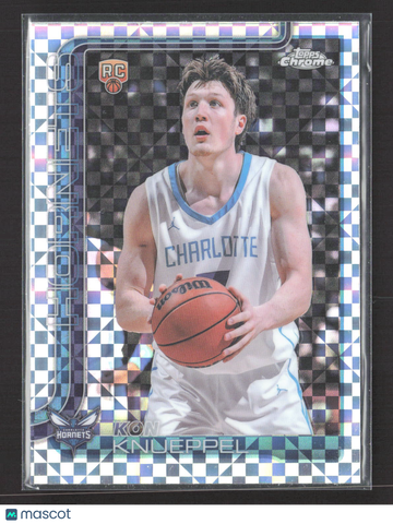 2025 Topps Chrome Basketball Kon Knueppel #254 X-Fractor RC