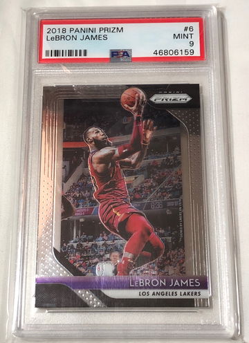 2018 PANINI PRIZM #6 LeBron James  MINT-9