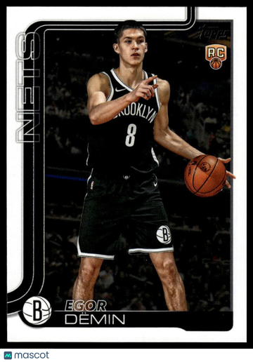 2025-26 Topps Egor Dëmin #208 RC