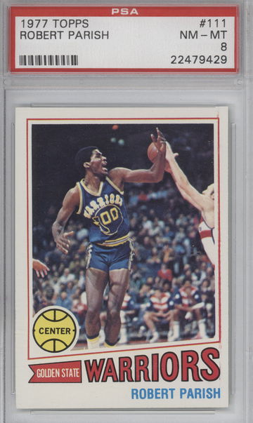 Robert Parrish 1977 Topps PSA 8