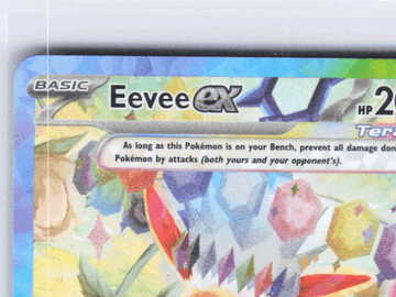 Prismatic Evolutions Eevee ex Holo Special Illustration Rare #167/131