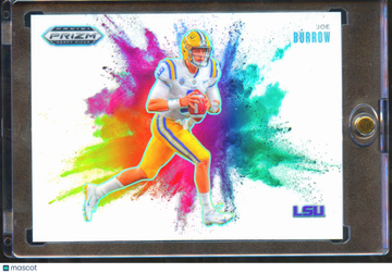 2025 Panini Prizm Draft Picks Color Blast Joe Burrow #24