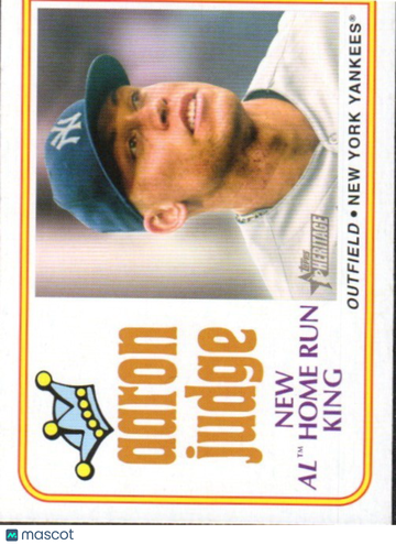 2023 Topps Heritage Aaron Judge #1