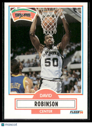 1990-91 Fleer David Robinson #172