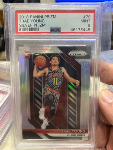 Trae Young 18-19 Prizm Silver Rookie 