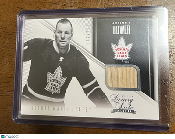 2013-14 Panini Rookie Anthology - Luxury Suite Memorabilia Johnny Bower #29 [None] Rookie