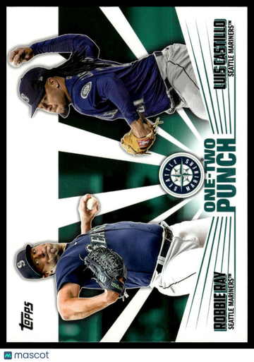 2023 Topps Robbie Ray / Luis Castillo #12P-24 One-Two Punch