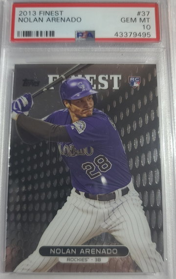 Nolan Arenado 2013 Finest #37 PSA 10