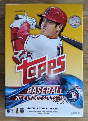 2018 Topps Update Hanger Box (72 Cards)