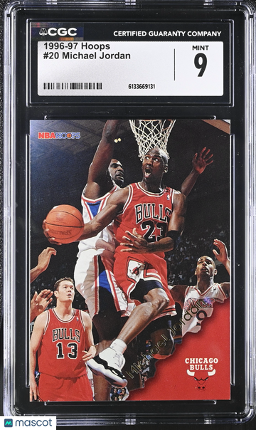 1996-97 Hoops Michael Jordan #20 CGC 9