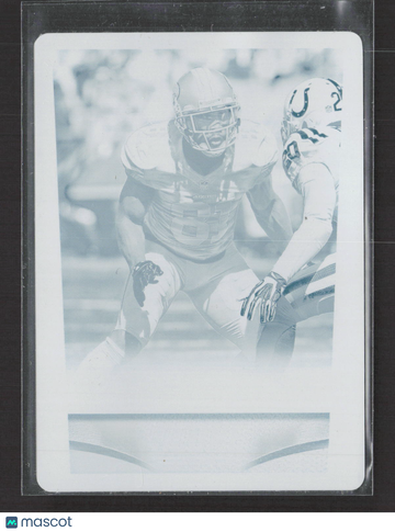 2014 Panini Score Football Anquan Boldin #291 Cyan Printing Plate /1 Printing Plate