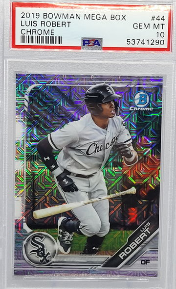2019 Bowman Chrome Mega Box #BCP-44 Luis Robert PSA 10