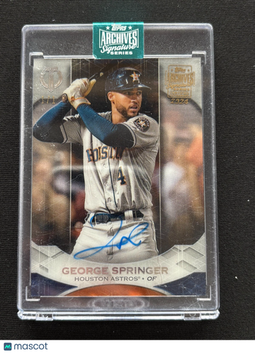 2024 Topps Tribute George Springer Astro