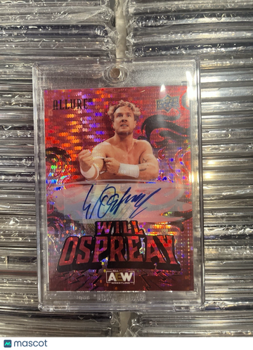 2024 Upper Deck Allure AEW - [Base] - Red Pulsar Will Ospreay #90 Red Pulsar Rookie