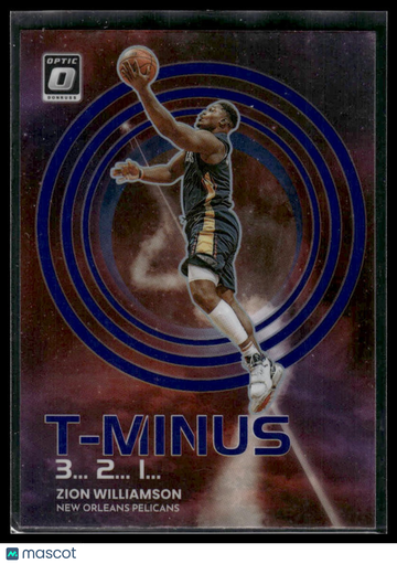 2022-23 Donruss Optic Zion Williamson #14 T-Minus 3...2...1... Purple