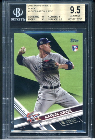 2017 Topps Update BLACK MLB Aaron Judge 