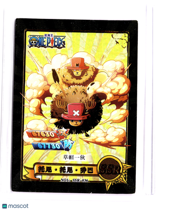 Tony Tony Chopper GOLD HOLOFOIL Chinese Holofoil