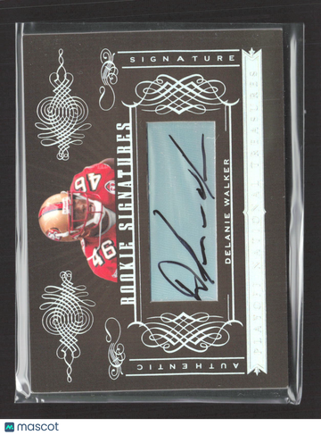 2006 Playoff National Treasures Delanie Walker #160 /200