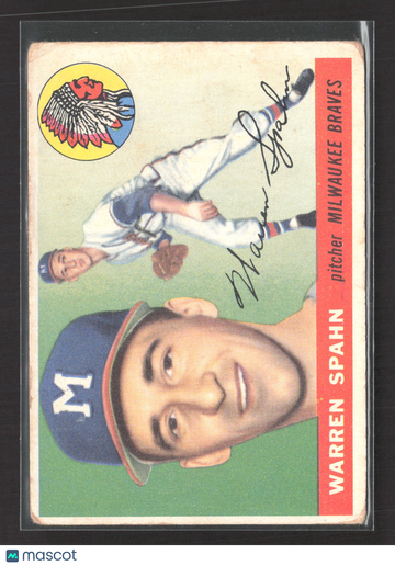1955 Topps Warren Spahn #31