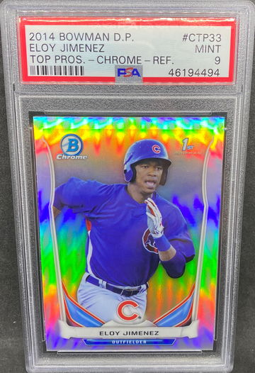 Eloy Jimenez bowman chrome draft Refractor