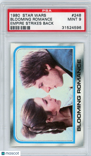 1980 Star Wars Empire Strikes Back Blooming Romance #248 PSA 9